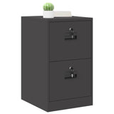 File Cabinet Black 44 x 50 x 74.5 cm Cold-Rolled Steel 891592
