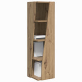 Corner Cabinet 27.5x27x102cm Engineered Wood Artisan Oak 889854