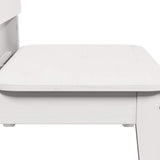 Garden Chair White 60x52.5x72 cm Solid Wood Pine 859318