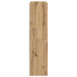 ZNTS Shoe Rack Artisan Oak 60x25x100 cm Engineered Wood 859877