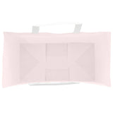 Paper Bags 250 pcs with Handles Pink 32x17x25 cm 4101901