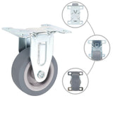 16 pcs Fixed Casters 50 mm 277813