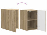 TV Cabinet Set Wall-mounted 5 pcs Sonoma Oak Engineered Wood 3409071
