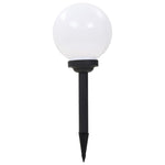 ZNTS Outdoor Solar Lamps 3 pcs LED Spherical 20 cm RGB 44458