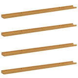 Wall Shelf 4 pcs Beige 115 x 9 x 3 cm Engineered Wood 42020040