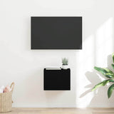 TV Wall Cabinet Black 39 x 31 x 29.5 cm Engineered Wood 892171