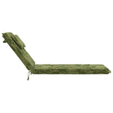 Sunlounger Cushion GEMERT 100% Polyester Leaf Design 947536