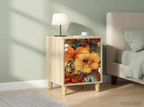 Bedside Cabinet GENNEP 2 pcs Sonoma Oak 36 x 33 x 60 cm 8007282