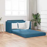 Sofa Bed Blue 124 x 204 x 61 cm Velvet 4106701
