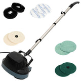 5 in 1 Twin Head Floor Scrubber & Polisher Black 42048120