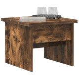Coffee Table Smoked Oak 55 x 54.5 x 45 cm Engineered wood 887413