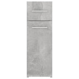 Apothecary Cabinet Concrete grey Engineered wood Compact 804215