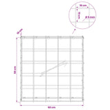 Gabion with 5 mm Wire and 10x10 cm Mesh 50x10x50 cm 3464899