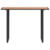 Garden Table Brown 100 x 55 x 70 cm Wood 42007552