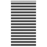Zebra Blind Black 135x230 cm Fabric Width 130.9 cm Polyester 4014294