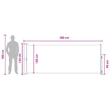 Retractable Side Awning 100% polyester iron steel 42035293
