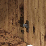 Sideboard with Drawer Old Wood 60 x 31 x 70 cm Engineered Wood 871415