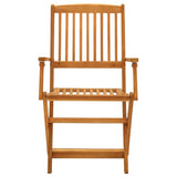 Garden Dining Set Wood Solid Acacia wood 5 piece set Foldable 3203352