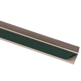 Stair Nosings in L-shape 15 pcs Aluminium 100 cm Brown 146765