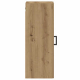 Wall Mounted Cabinet Artisian Oak 34.5x34x90 cm Engineered Wood 857335