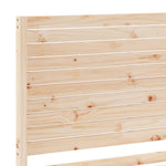 Extra Long Bed Frame without Mattress 160x210 cm Solid Wood 3309301