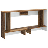 Console Table Striped Old Wood 155 x 29 x 74 cm Engineered Wood 899893