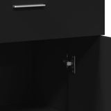Sideboards 2 pcs Black 60x30x84 cm Engineered Wood 3276596