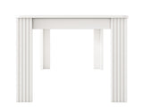 4 Seater Dining room table, MDF Wood Rectangle Modern Dining,Room Furniture Unit, Small N606P272566W