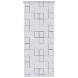 Shower Roller Blind 120x240 cm Square 142849