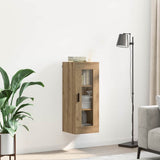Wall Mounted Cabinet Artisan Oak 34.5 x 34 x 90 cm 882623
