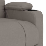 Massage Chair Taupe Fabric 339100