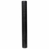 Balcony Screen Black 500x100 cm Poly Rattan 156303