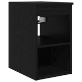 Bathroom Cabinet Set 3 pcs Black Oak 49.5 x 41 x 63 cm 3405820