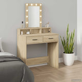 Dressing Table Brown 79 x 41 x 140 cm Engineered Wood 865165