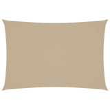 Sunshade Sail Oxford Fabric Rectangular 3x5 m Beige 135157
