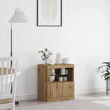 LED Sideboard Brown 60.5 x 37 x 67 cm Engineered Wood 863013