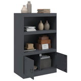 Sideboard Anthracite 67x39x107 cm Steel 841669