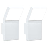 Outdoor LED Wall Lights 2pcs White Die-cast Aluminium 4006273