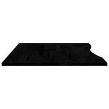 Desk Top Dark Brown 100x80x2.5 cm Solid Wood Oak Rectangular 4009036