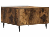Coffee Table Smoked Oak 49 x 50 x 42 cm Engineered Wood 894510