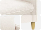 XL Armchair White Boucl 42043550