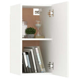 7 Piece TV Cabinet Set White Engineered Wood 3078671