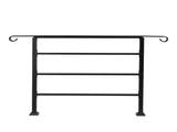 Handrails for Outdoor Steps, Wrought Iron Handrail Fits 1 to 4 Steps, Transitional Handrail with 64898566