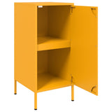 Sideboards 2 pcs Mustard Yellow 36x39x79 cm Steel 843019