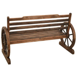 313891 Garden Bench 112 cm Solid Firwood