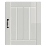 ZNTS Kitchen Wall Cabinet Lucca High Gloss White Engineered Wood 853801