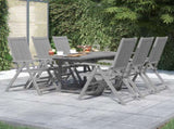 7 Piece Garden Dining Set Solid Wood Acacia 3079656