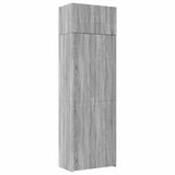 Storage Cabinet Grey Sonoma 70x42,5x225 cm Engineered Wood 3281334
