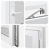 Basement Window "RISOR" 60x80 cm Tilt&Turn DIN Right White 4108345