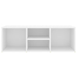 Shoe Storage Bench White 105x35x35 cm Engineered Wood 804463